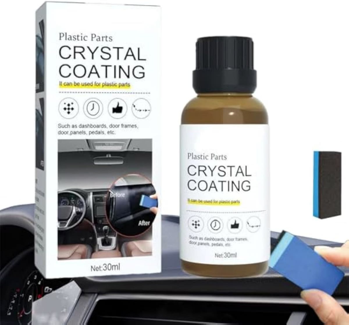 CRYSTAL COATING POLISH BOTH FOR CARS AND CLEANING PURPOSE  FREE SHIPPING ACROSS KSA
