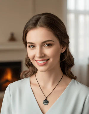 Allah Calligraphic Pendant Necklace