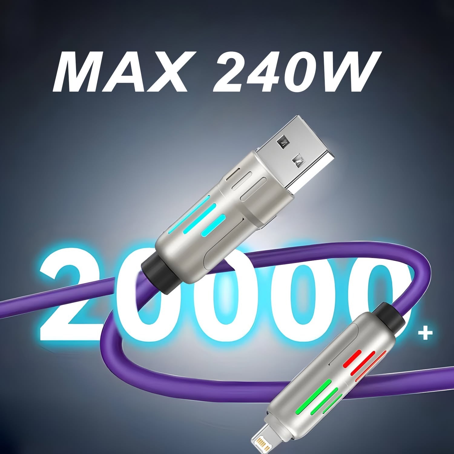 4-in-1 Multi USB Charging Cable FREE SHIPPING ALL OVER KSA